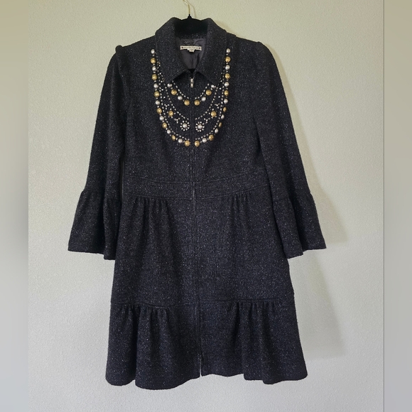 ASO Gossip Girl Jenny Humphrey Nanette Lepore Black Jacket - Picture 3 of 9